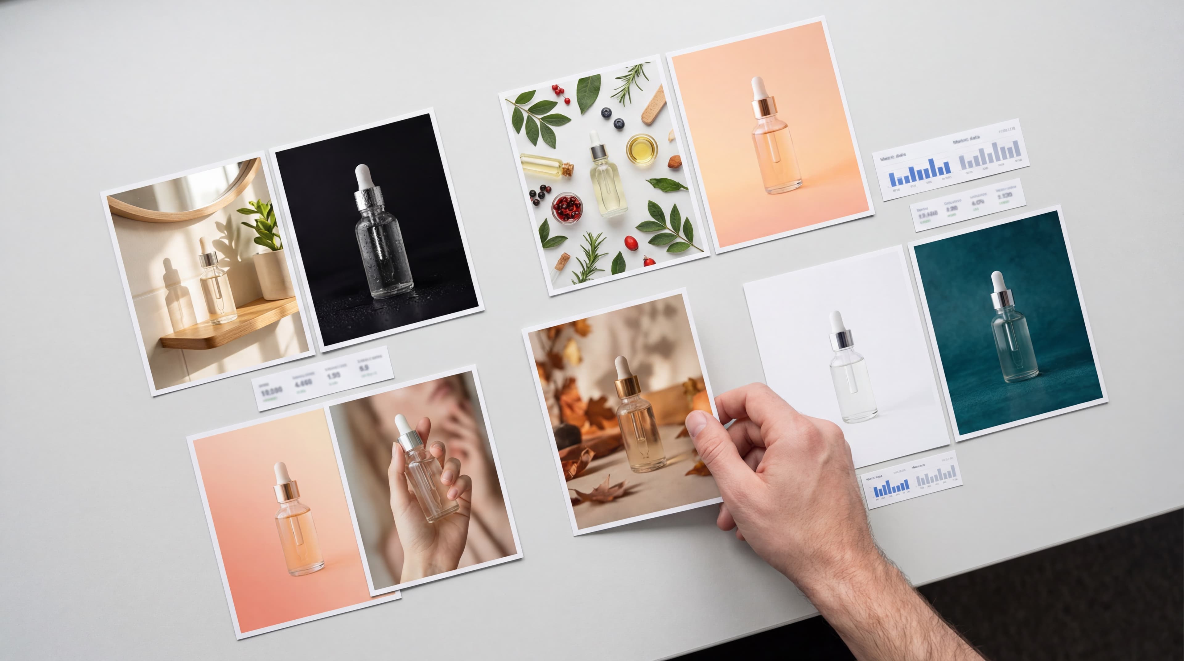 Grid of ad variations showing creative at scale